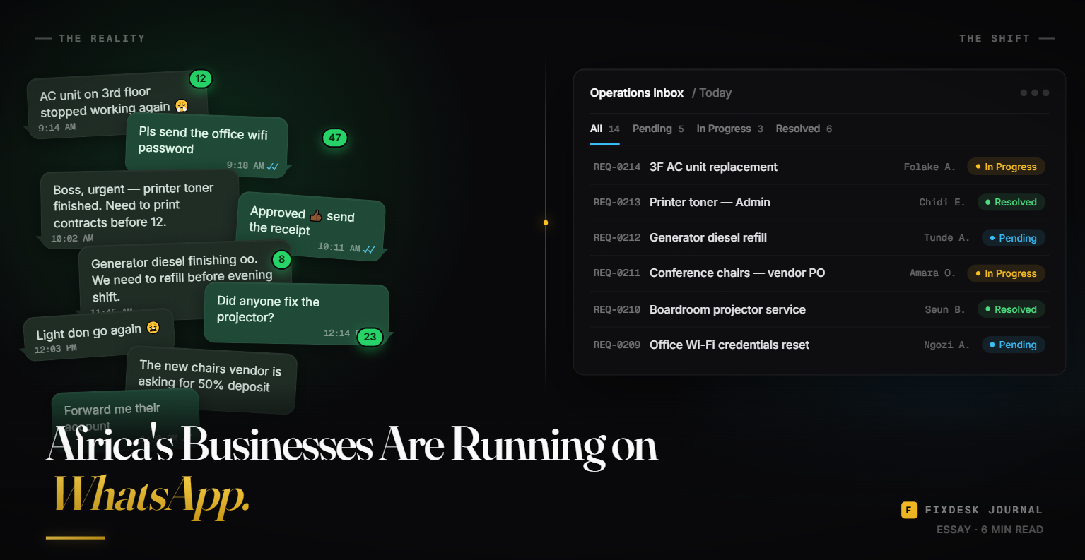 Africa's Businesses Are Running on WhatsApp. Here Is What Comes Next.